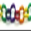 All Rainbow Links Choker - 16" view 1