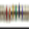 PHS International Rainbow Aluminum Balls Spaced Necklace view 1