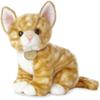 Aurora Adorable Miyoni Tots Orange Tabby Kitten Stuffed Animal - Lifelike Detail - Cherished Companionship - 10 Inches view 1