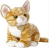 Aurora Adorable Miyoni Tots Orange Tabby Kitten Stuffed Animal - Lifelike Detail - Cherished Companionship - 10 Inches view 2