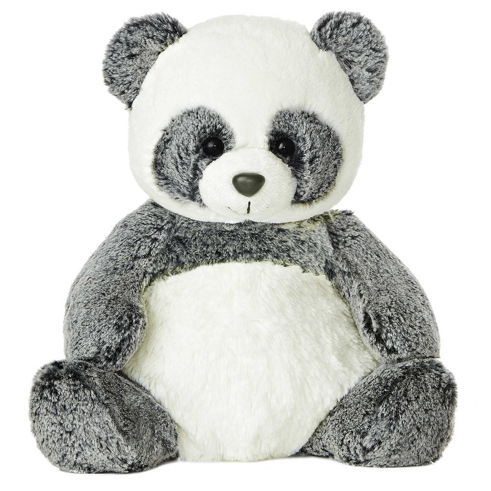 Aurora Snuggly Sweet & Softer Ping Panda Stuffed Animal - Comforting Companion - Imaginative Play - White 11.5 Inches