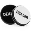 Brybelly Double-Sided Dealer Button Casino-Grade Poker Buck Poker Weight, Large 3 Inch Diameter Puck! Great for Poker, Texas Hold 'em, & Gambling Card Games view 1