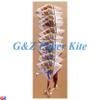 10 Mini Paper Kites on a String - Chinese Monkey King Train Kites view 2