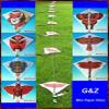 10 Mini Paper Kites on a String - Panda Bear Train Kites view 3