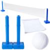 12ft In-Ground Swimming Pool Volleyball Game with Weighted Net Supports view 1