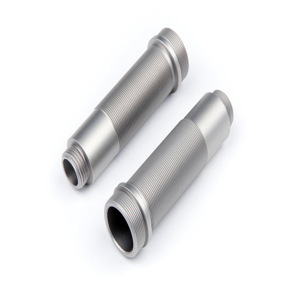 Aluminum Shock Body Set (Gunmetal/2pcs) Savage XS 108073