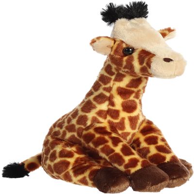 Aurora Adventurous Destination Nation Giraffe Stuffed Animal - Global Exploration - Learning Fun - Brown 11.5 Inches