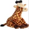 Aurora Adventurous Destination Nation Giraffe Stuffed Animal - Global Exploration - Learning Fun - Brown 11.5 Inches view 1