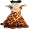 Aurora Adventurous Destination Nation Giraffe Stuffed Animal - Global Exploration - Learning Fun - Brown 11.5 Inches view 2