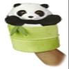 Aurora Interactive Hand Puppet Panda Pop Up Puppet Stuffed Animal - Storytelling Adventures - Playful Learning - Multicolor 11 Inches view 1