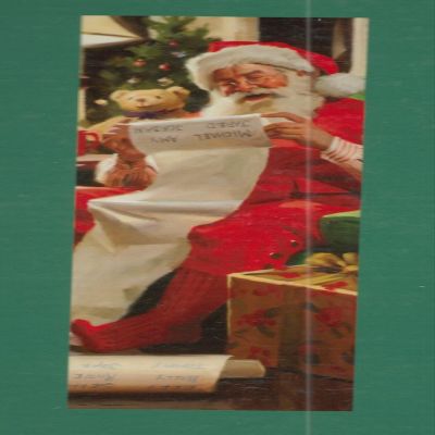 1000 Pc Panoramic Glitter Puzzle Good Boys and Girls Christmas Puzzle