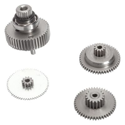 Unbekannt Sanwa 107A54154A Servo Gear Set ERS-962, Multi-Coloured