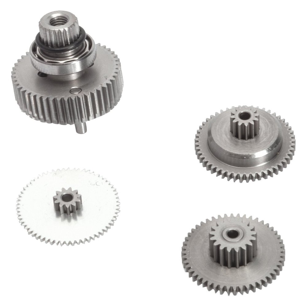 Unbekannt Sanwa 107A54154A Servo Gear Set ERS-962, Multi-Coloured