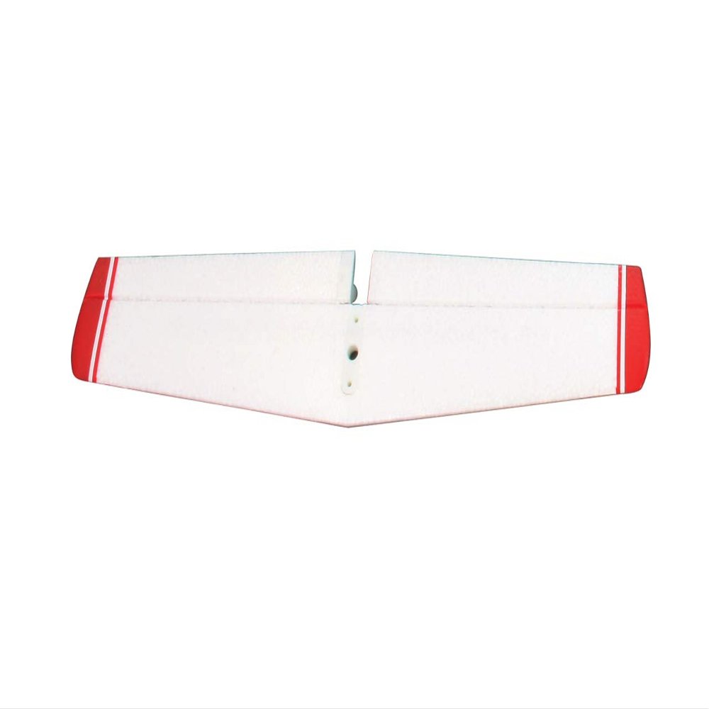 Jamara 160279 Horizontal Stabiliser with Rudder ASW 17 EPO, Multi Color