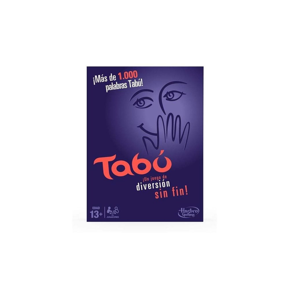 Hasbro Gaming - Taboo Dice Game Spanish Version 26.7 x 20.1 x 5.1 Multicoloured