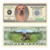 American Art Classics Pit Bull Dog Million Dollar Bill - Comes in Currency Holder Protector - Best Gift for Pit Bull Lovers view 1