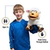 14" Silly Lamb, Sheep, Animal Hand Puppet view 2