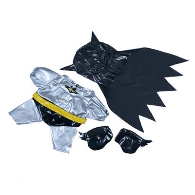Bat Boy Outfit with Mask, Cape and Boots Fits Most 14" - 18" Build-a-Bear and Make Your Own Stuffed Animals