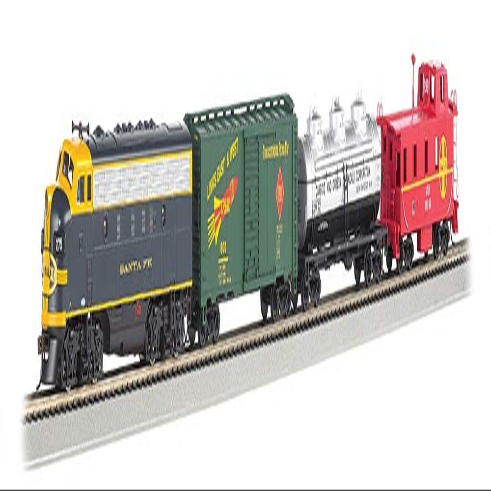 Bachmann Trains - Thunder Chief DCC Sound Value Ready To Run Electric Train Set - HO Scale Black 0.5 Liters