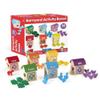 Guidecraft Barnyard Activity Boxes -21 Colorful Animal Blocks, Counting, Matching and Sorting Set, Kids Preschool Learning and Development Toy view 1