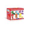 Guidecraft Barnyard Activity Boxes -21 Colorful Animal Blocks, Counting, Matching and Sorting Set, Kids Preschool Learning and Development Toy view 2