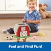 Learning Resources Hide-N-Go Moo, Farm Animal Toy, Barn Toys for Toddlers, 9 Pieces, Ages 2+ view 2