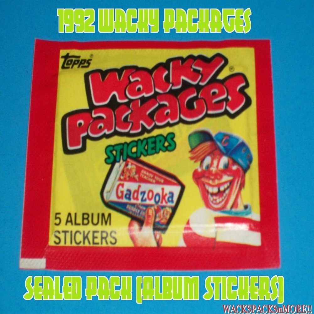 1982 Wacky Packages "Sealed Pack" (Album Stickers)