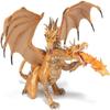 Papo Fantasy en Helden Tweekoppige Draak Goud 38938 view 1