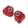 Yokomo IB-41307R Aluminum Lower Caster Block, 7, Red view 1