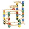 Hape Wooden Quadrilla Marble Run Vertigo Construction with Instruction| 134-PIECE STEM Educational Learning Toys for Kids view 3