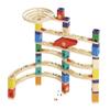 Hape Wooden Quadrilla Marble Run Vertigo Construction with Instruction| 134-PIECE STEM Educational Learning Toys for Kids view 4