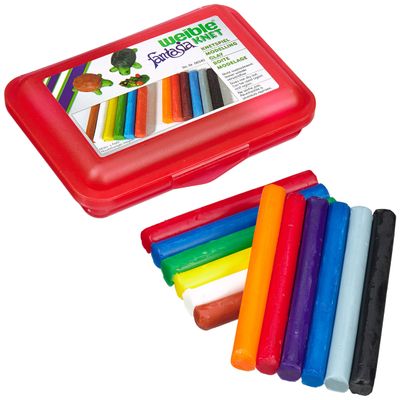 Creative Kids Toys Fantasy Clay School-claybox met 12 roll Fantasy Clay