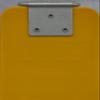 Swing Set Stuff Inc. Commercial Polymer Belt Seat with SSS Logo Sticker Playground Accessory, Yellow view 3