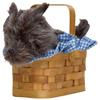 Rasta Imposta Doggie Basket Gingham Trim Costume Purse Accessory view 1