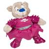 Bat Girl Outfit with Cape, Arm Bands, Boots & Silver Belt Fits Most 14"-18" Build-a-Bear & Make Your Own Stuffed Animals view 2