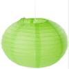 10" Round Lime Green Paper Lantern view 1