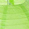 10" Round Lime Green Paper Lantern view 3