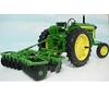 1/16 John Deere 420 Wide Front Tractor with KBL 4 Gang Disc Harrow, PRECISION Key Series #4 view 3