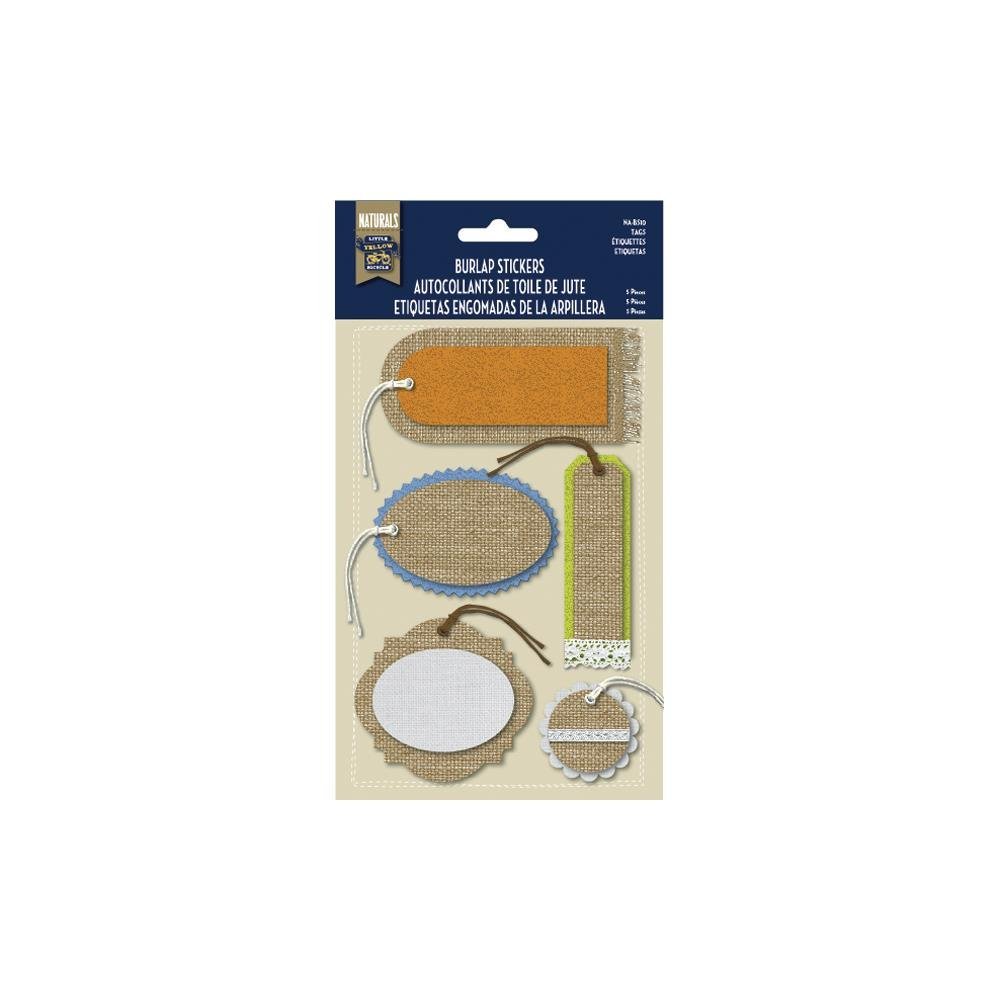 Naturals Collection - Burlap Stickers - Tags by Little Yellow Bicycle