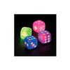 1.5" FLASHING RUBBER DICE - Toys - 12 Pieces view 1