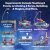 4M KidzLabs Anti Gravity Magnetic Levitation Kit | Make a Pencil Float in Mid Air | Engineer Personal Transportation | Gravity Defying Sculptures | Motion Machine & More | Kids 8+ view 3