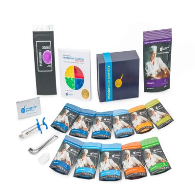 PREMIUM Molecular Gastronomy "Made Easy" Starter Kit Non-GMO Gluten-Free OU Kosher Certified Ingredients