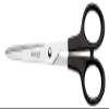 Westcott E-31170 00 Office Scissors Stainless Steel Blades and Black Plastic Handles Pack of 12) 18 cm view 2