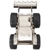 Creative Gifts International Front Loader Bank with Polised Finish, Silver view 3