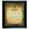 American Coin Treasures Irish Blessing with 2 Three Pence Wall Frame view 1