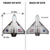 WindNSun FlightZone SpaceShuttle Endeavour Nylon Kite, 52 Inches Wingspan view 2