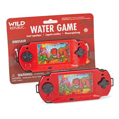 Wild Republic Water Games Dinosaur, Sensory Toys, Kids Gifts, Hand Held Toys, Party Favors, 6", Multicolor