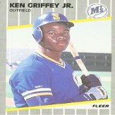 1989 Fleer #548 Ken Griffey Jr. RC