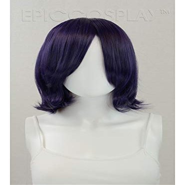 EpicCosplay Aura Shadow Purple Long Bob Wig (06SHU)
