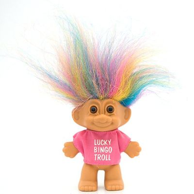 Russ My Lucky Rainbow Mini Bingo Troll Doll